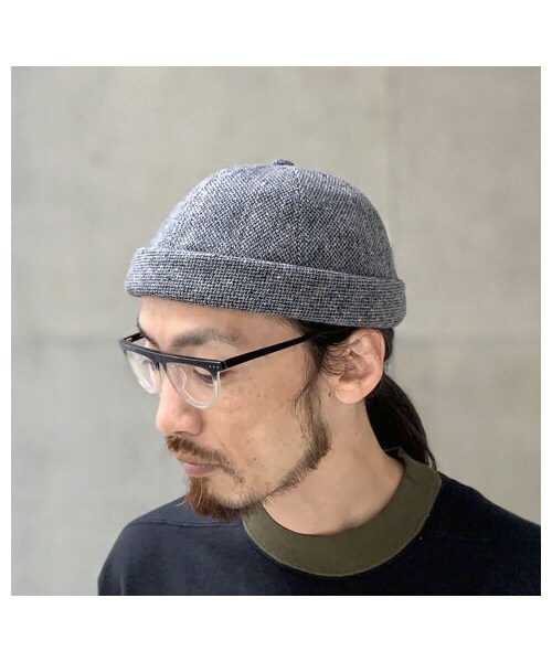ALDIES（アールディーズ）の「Wool Roll Cap(Gray)（キャップ・その他）」の6枚目の写真