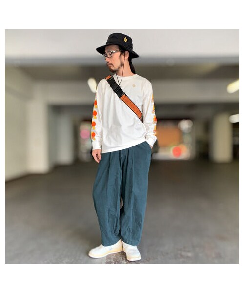 ALDIES（アールディーズ）の「CD Sensation Wide Pants(Green)（その他パンツ・その他）」の7枚目の写真