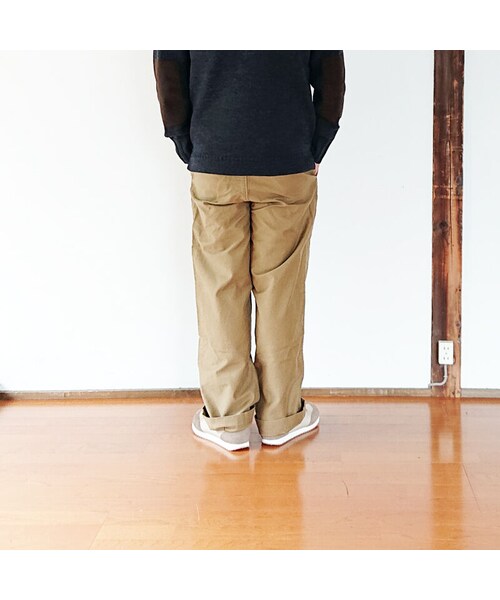 【新品】BRENA / ブレナ COQ PANTS サイズ46 オフホワイト BRENA 】COQ PANTS - Natural -