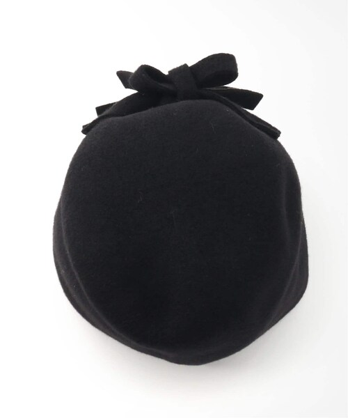 【SCHA】WOOL CAP WITH RIBBON JOURNAL STANDARD LUXE（ジャーナルスタンダード ラックス）の