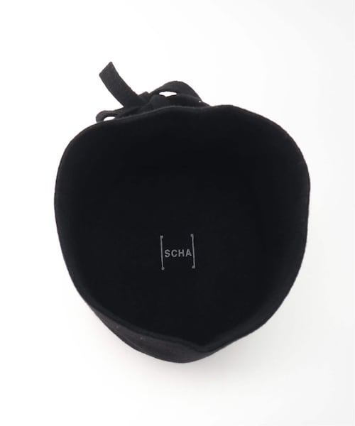 【SCHA】WOOL CAP WITH RIBBON JOURNAL STANDARD LUXE（ジャーナルスタンダード ラックス）の