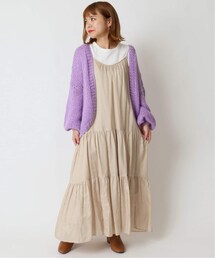 U by SPICK&SPAN（ユーバイスピックアンドスパン）の「≪追加≫ダブルティアード キャミドレス2◆（その他）」