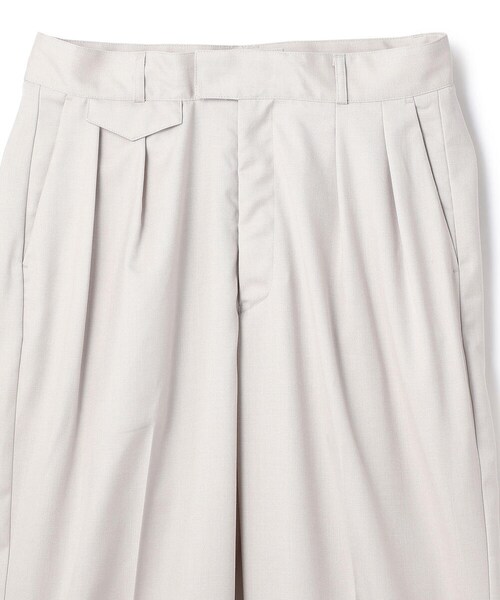 Toironier（トワロニエ）の「Toironier/トワロニエ/Brooks WIDE PANTS（パンツ・メンズ・BLACK/GREY/PINK/BROWN・F）」の3枚目の写真