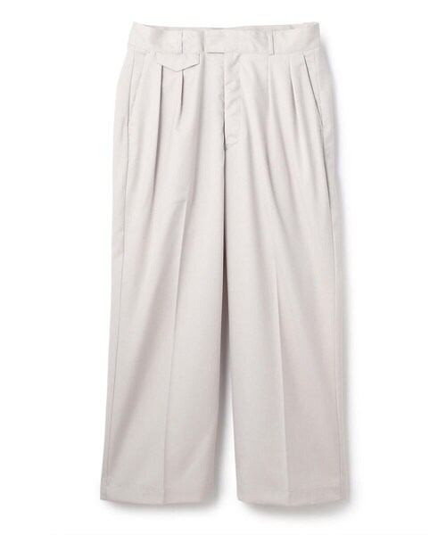 Toironier（トワロニエ）の「Toironier/トワロニエ/Brooks WIDE PANTS（パンツ・メンズ・BLACK/GREY/PINK/BROWN・F）」の10枚目の写真