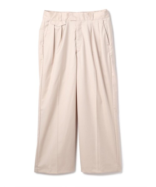 Toironier（トワロニエ）の「Toironier/トワロニエ/Brooks WIDE PANTS（パンツ・メンズ・BLACK/GREY/PINK/BROWN・F）」の11枚目の写真