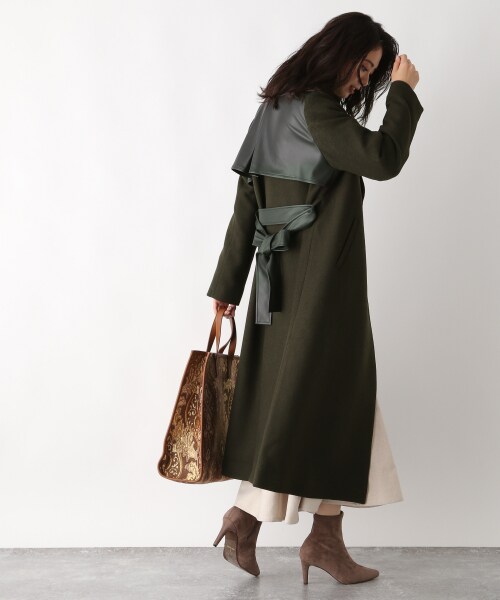 Andemiu（アンデミュウ）の「レザーキリカエコート（）」 - WEAR