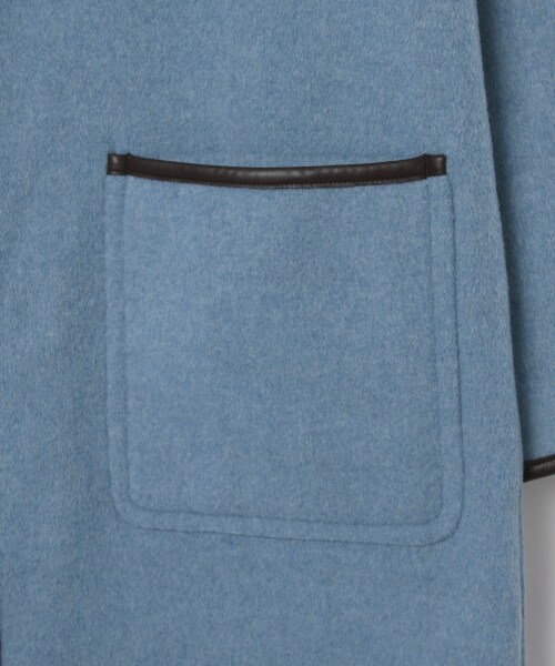 Andemiu（アンデミュウ）の「リバーシブルコート（ジャケット/アウター・グレー/ベージュ/ブルー）」の22枚目の写真