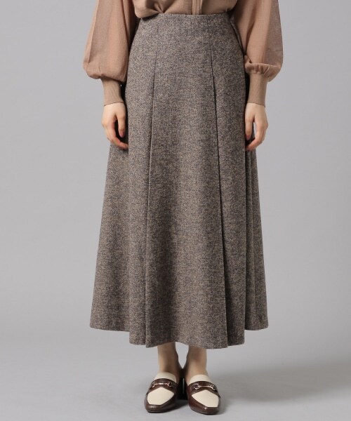 Andemiu（アンデミュウ）の「ツイードフウフレアスカート（スカート・グレー/ブラック/ベージュ）」の18枚目の写真