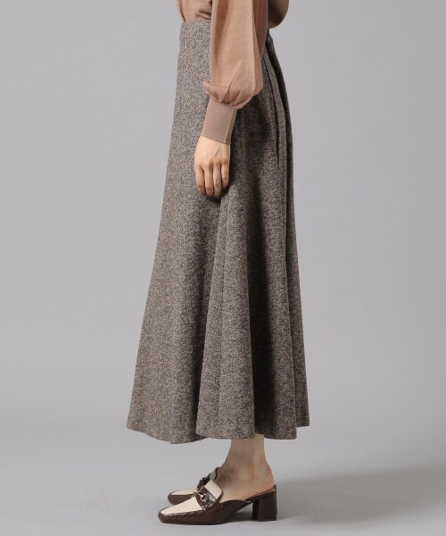 Andemiu（アンデミュウ）の「ツイードフウフレアスカート（スカート・グレー/ブラック/ベージュ）」の19枚目の写真