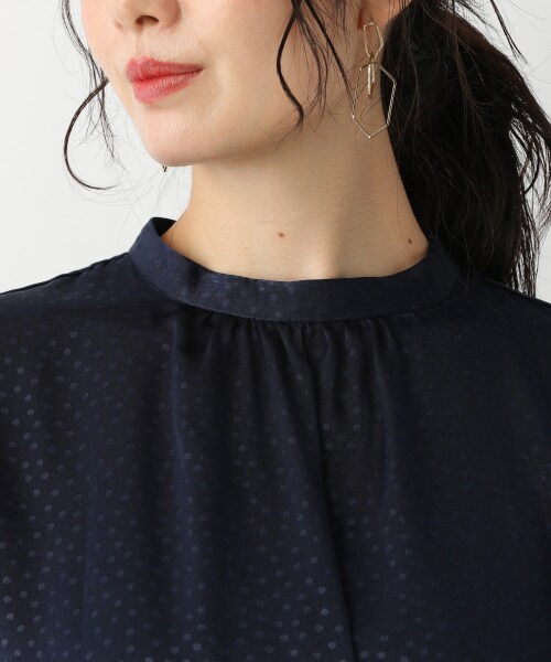 Andemiu（アンデミュウ）の「ドットガラドロストワンピース（ワンピース/ドレス・グレー/ブルー/ネイビー）」の22枚目の写真