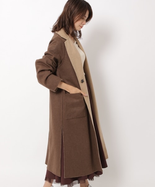 BABYLONE（バビロン）の「リバーシブルチェスターコート（）」 - WEAR