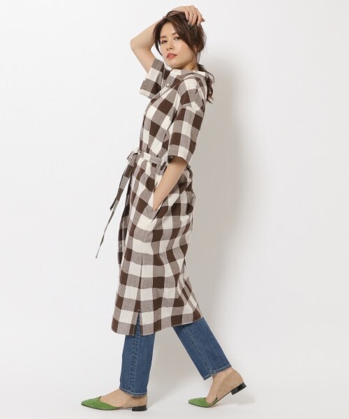BABYLONE（バビロン）の「ブロックチェックワンピース（）」 - WEAR