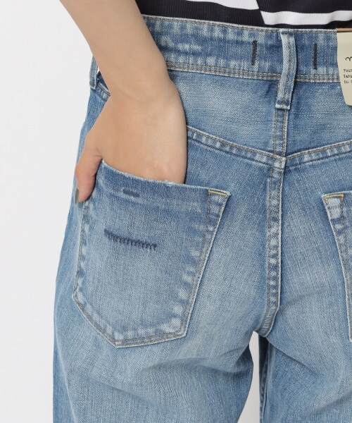 BABYLONE(バビロン)の「ストレートデニム(パンツ・ライトグレー/ライトブルー)」の16枚目の写真