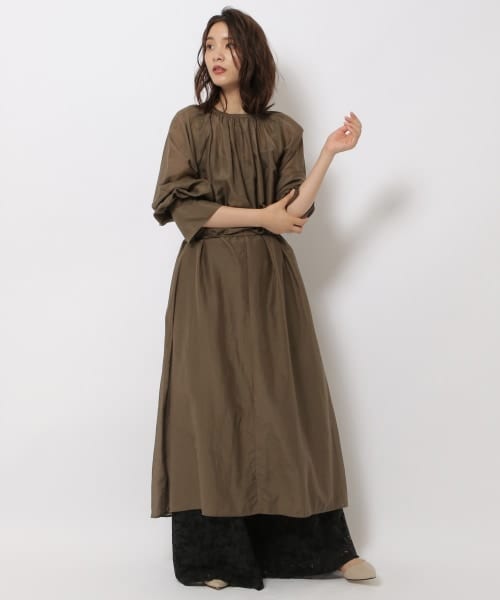 BABYLONE（バビロン）の「コットンシルクローンワンピース（）」 - WEAR