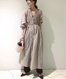 BABYLONE（バビロン）の「コットンシルクローンワンピース（ワンピース/ドレス）」