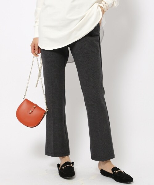 BARNYARDSTORM（バンヤードストーム）の「TRスリムフレアパンツ（パンツ・ライトグレー/チャコール(チェック)/ネイビー）」の16枚目の写真