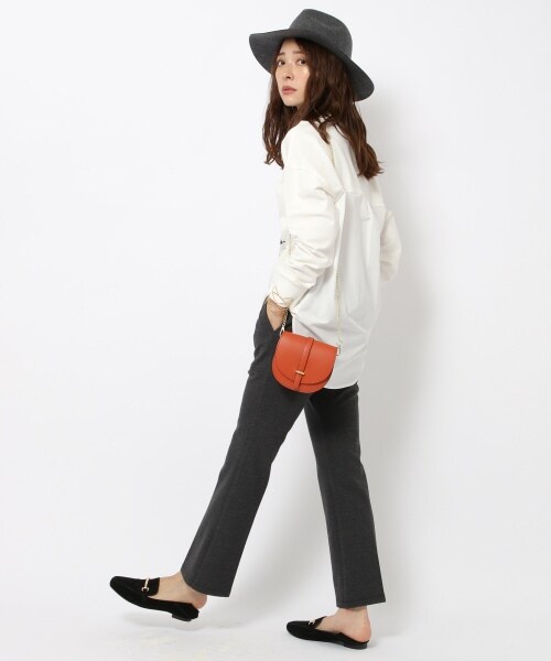 BARNYARDSTORM（バンヤードストーム）の「TRスリムフレアパンツ（パンツ・ライトグレー/チャコール(チェック)/ネイビー）」の12枚目の写真