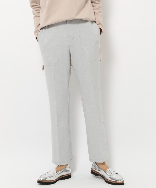 BARNYARDSTORM（バンヤードストーム）の「TRスリムフレアパンツ（パンツ・ライトグレー/チャコール(チェック)/ネイビー）」の9枚目の写真