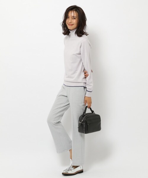 BARNYARDSTORM（バンヤードストーム）の「TRスリムフレアパンツ（パンツ・ライトグレー/チャコール(チェック)/ネイビー）」の6枚目の写真