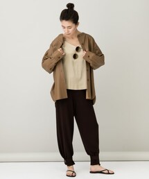 Curensology（カレンソロジー）の「ブークレーニットパンツ（）」 - WEAR