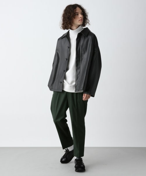 HARE（ハレ）の「シンセティックレザーブルゾン（）」 - WEAR