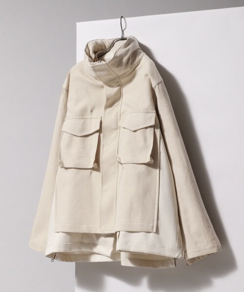 ハレ HARE 20AW リバーシブル M65 サムエブルゾン ジャケット F 【公式 