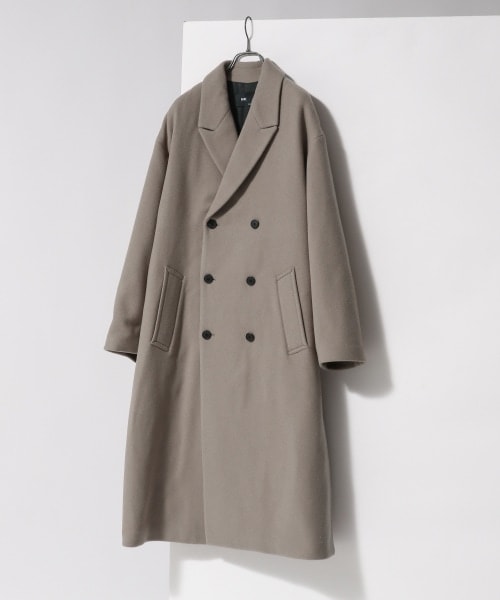 HARE（ハレ）の「CASHEEPウールダブルビッグコート（）」 - WEAR