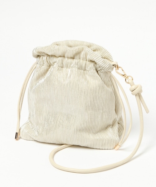 Heather（ヘザー）の「アソートキンチャクショルダー（バッグ・グレー系/ゴールド系/パープル系）」の6枚目の写真