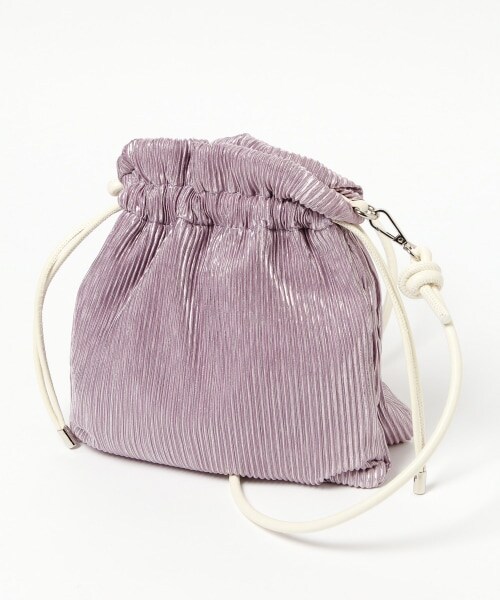 Heather（ヘザー）の「アソートキンチャクショルダー（バッグ・グレー系/ゴールド系/パープル系）」の7枚目の写真