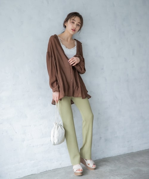 Heather（ヘザー）の「アソートキンチャクショルダー（バッグ・グレー系/ゴールド系/パープル系）」の4枚目の写真