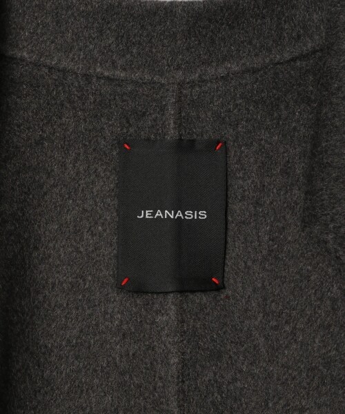 JEANASIS(ジーナシス)の「ショートビーバーリバーマキシコート(ジャケット/アウター・チャコールグレー()/ベージュ()/【WEB限定】ライトブラウン()/【WEB限定】チョコレートブラウン()/【WEB限定】ライトカーキ()/ライトブルー())」の14枚目の写真