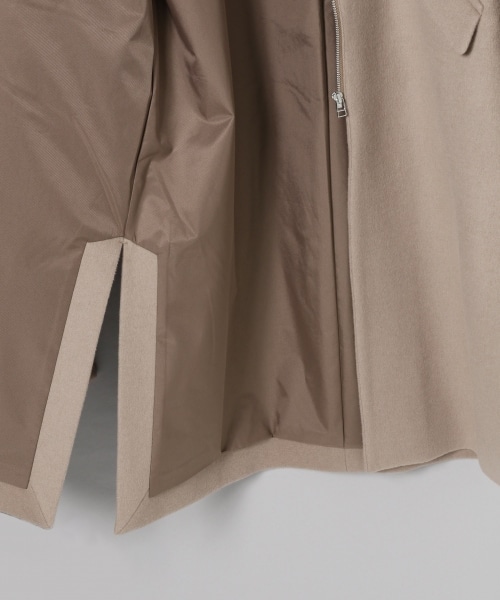 whiteさま専用　JEANASIS 防風ウールコート JEANASIS（ジーナシス）の「モッサ防風ウールコート（）」 - WEAR