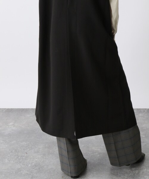 JEANASIS（ジーナシス）の「テーラーロングベスト（ジャケット/アウター・ブラック系その他()/ベージュ系その他()）」の5枚目の写真