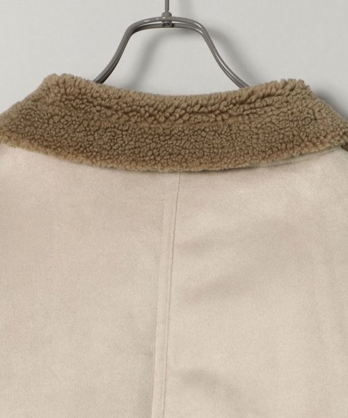 JEANASIS（ジーナシス）の「ボアB-3（ジャケット/アウター・ブラック()/ブラック×ホワイト()/グレージュ()/ブラウン()）」の21枚目の写真