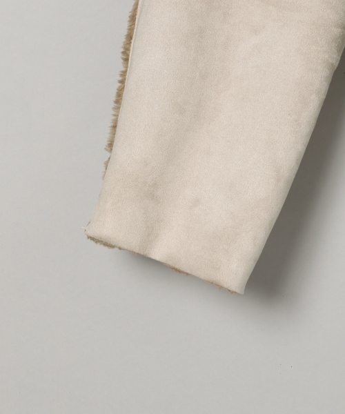 JEANASIS（ジーナシス）の「ボアB-3（ジャケット/アウター・ブラック()/ブラック×ホワイト()/グレージュ()/ブラウン()）」の17枚目の写真