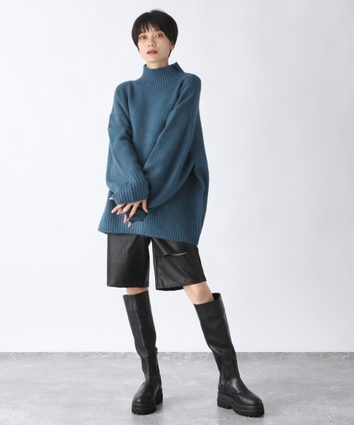 JEANASIS（ジーナシス）の「ビガーロングブーツ（シューズ・ブラック()）」の4枚目の写真