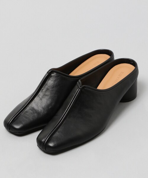 JEANASIS（ジーナシス）の「ライニングヒールミュール【完売カラー追加予約】（シューズ・ホワイト()/ブラック()/ブラック系その他()）」の10枚目の写真