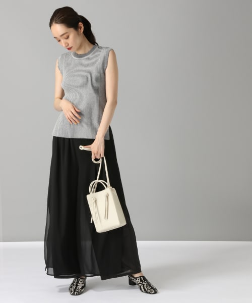 JEANASIS（ジーナシス）の「ライニングヒールミュール【完売カラー追加予約】（シューズ・ホワイト()/ブラック()/ブラック系その他()）」の7枚目の写真