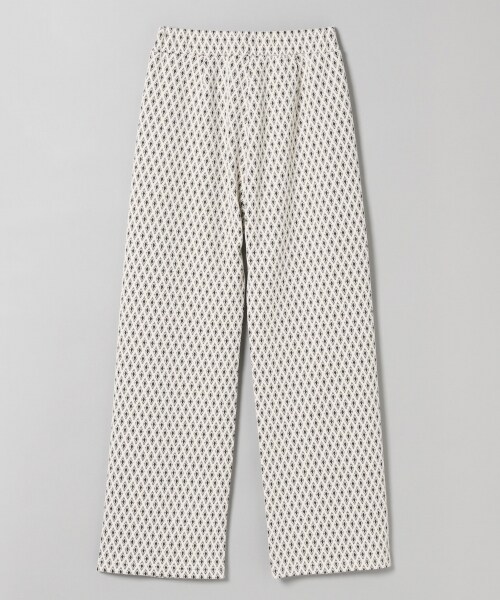 JEANASIS（ジーナシス）の「ラメジャガードカットパンツ（パンツ・オフホワイト()/ブラウン系()/ライトグリーン()/ブルー()）」の8枚目の写真