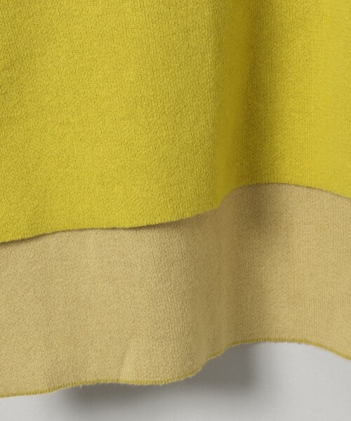 JEANASIS（ジーナシス）の「WフェイスドルマンVプルオーバー（トップス・アイボリー()/ブラック()/グレージュ()/マスタード()）」の22枚目の写真