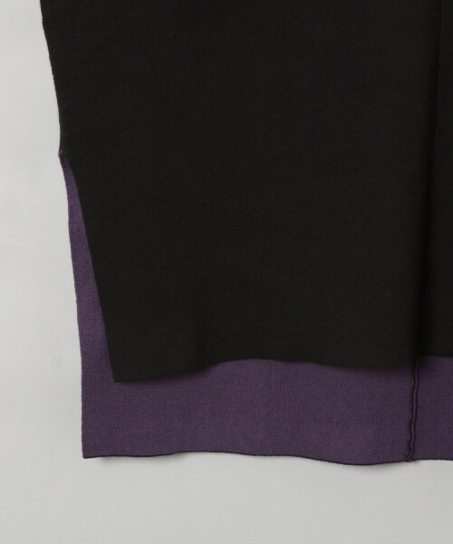 JEANASIS（ジーナシス）の「WフェイスドルマンVプルオーバー（トップス・アイボリー()/ブラック()/グレージュ()/マスタード()）」の16枚目の写真