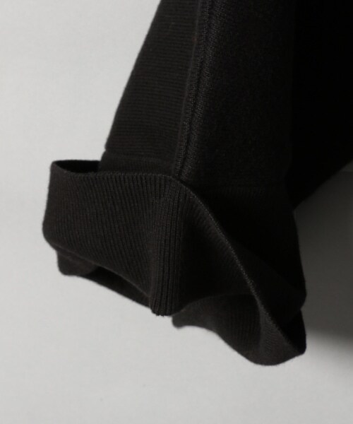 JEANASIS（ジーナシス）の「WフェイスドルマンVプルオーバー（トップス・アイボリー()/ブラック()/グレージュ()/マスタード()）」の15枚目の写真