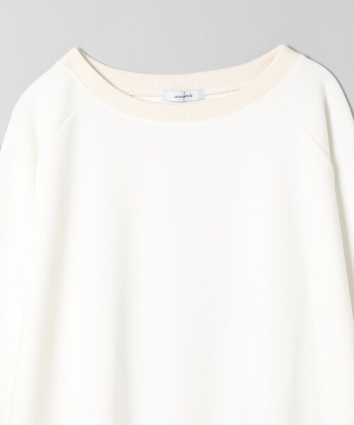 JEANASIS（ジーナシス）の「ダンボールバルーンBIGプルオーバー（トップス・ホワイト()/ブラウン()）」の8枚目の写真