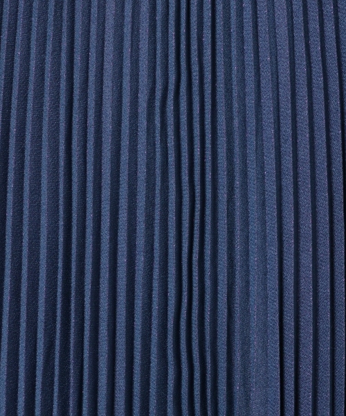 JEANASIS（ジーナシス）の「リバーシブルシャンブレープリーツスカート（スカート・ブラック×ブラウン()/グレー×シルバー()/ブルー×パープル()）」の14枚目の写真