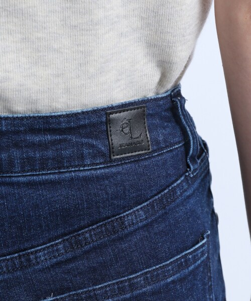 JEANASIS(ジーナシス)の「Tight Flare DenimPants【完売カラー追加予約】(パンツ・ブラック()/ネイビー())」の12枚目の写真