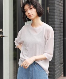 LAKOLE（ラコレ）の「14GリネンMIXワイドプルオーバー（トップス）」