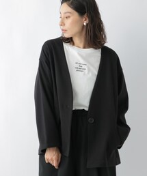 LEPSIM | 洗えるノーカラージャケット【WEB限定カラーあり】(ジャケット/アウター)