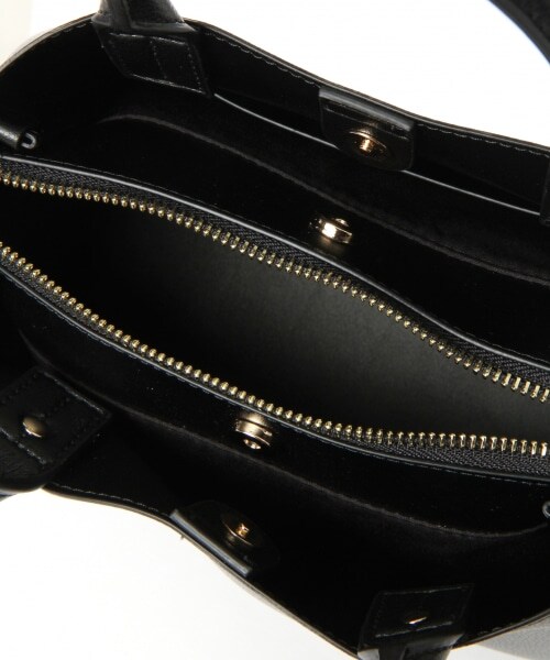 LEPSIM（レプシィム）の「ライトタックミニＴＯＴＥ（バッグ・ブラック/グレー(カタオシ)/ライトグレージュ/ライトブルー）」の14枚目の写真