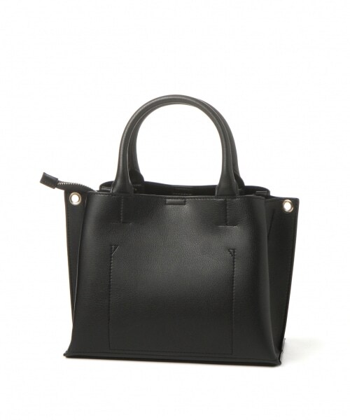 LEPSIM（レプシィム）の「ライトタックミニＴＯＴＥ（バッグ・ブラック/グレー(カタオシ)/ライトグレージュ/ライトブルー）」の8枚目の写真