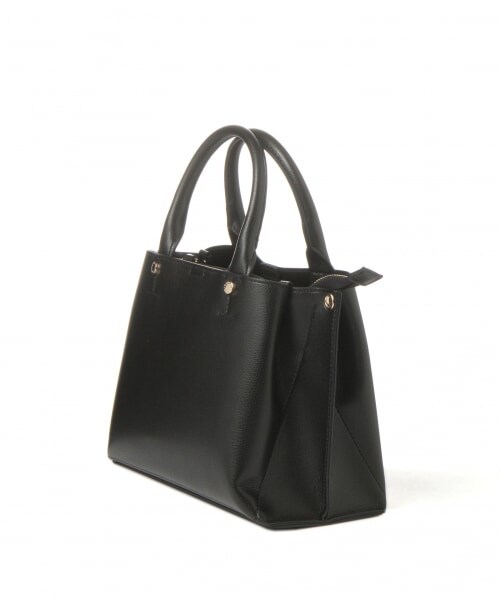 LEPSIM（レプシィム）の「ライトタックミニＴＯＴＥ（バッグ・ブラック/グレー(カタオシ)/ライトグレージュ/ライトブルー）」の7枚目の写真